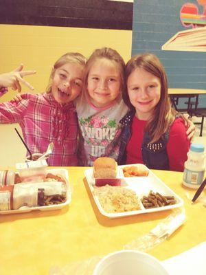 Sweet friends!! This was caregiver cookie day. The school really involves ALL CAREGIVERS!!