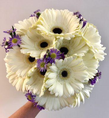 Gerbera daisy wedding bouquet