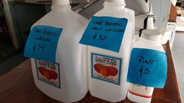 The best apple cider in Oak Glen.  Pressed daily with apples from their own orchard.