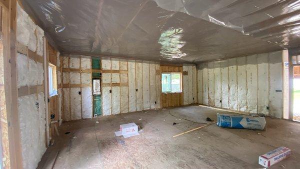 install insulation R19&R23