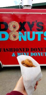 Mini donuts food truck.