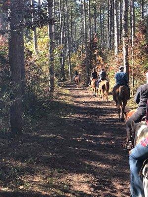 Day on the trails.