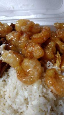 Almond shrimp