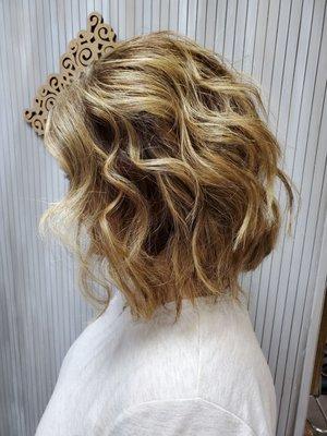 Tousled tresses