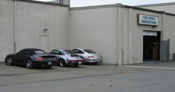 We work on all types of vehicles-but we do have a specialty.  Porsches!