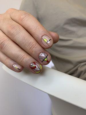 Man manicure and design