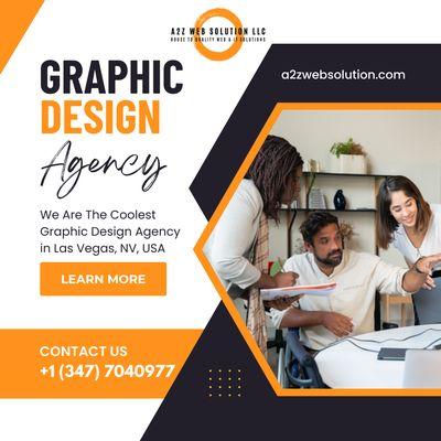 Best Graphic design service at A2Z Web Solution LLC