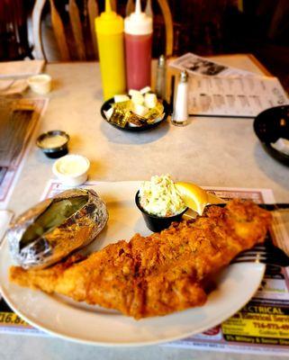 AL E OOPS, Beer Battered Haddock