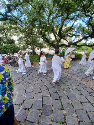 Congo Square during the Maafa Commemoration