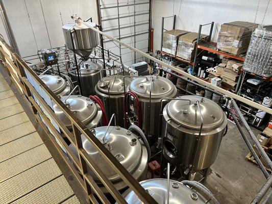 Local 30bbl craft brewery with food