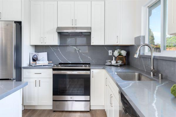 Staged Kitchen Space