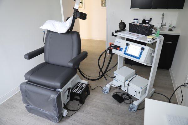 Transcranial Magnetic Stimulation (TMS) Room