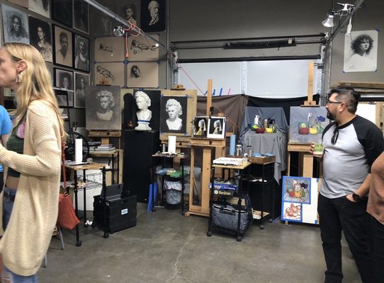 Open studio tour east Austin