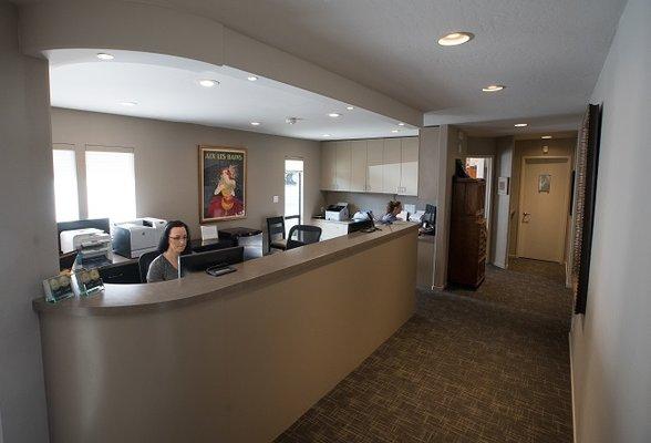 Reception and Front office area