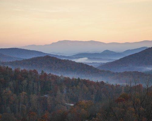 Mt Mitchell Range of Blue Ridge Mtns