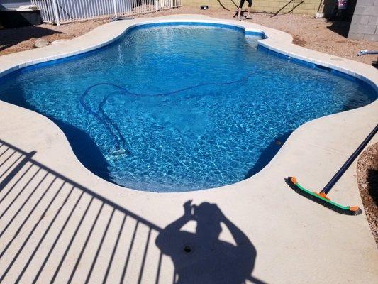 New tile and Resurface entire pool