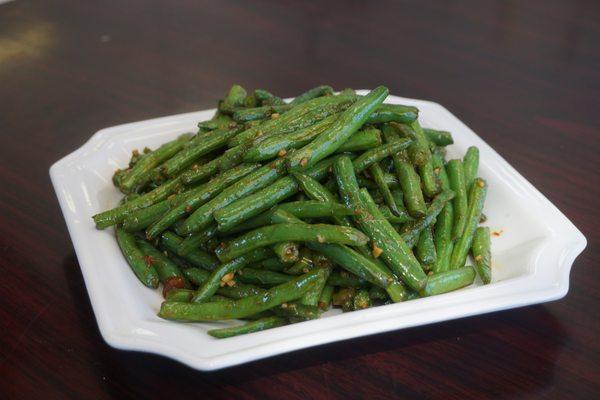 String Beans $9.99 (minced pork optional)