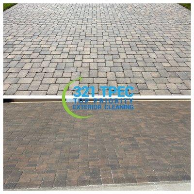 Paver sealing and cleaning