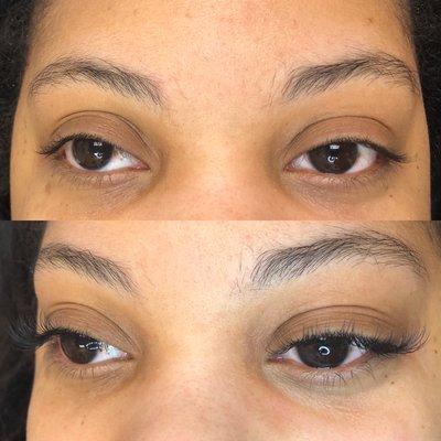 Classic lash extensions