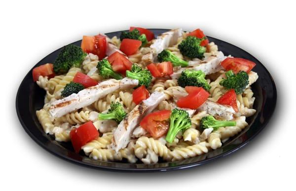 Chicken Parmazeti Alfredo Pasta