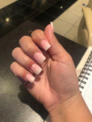 Ombré nails