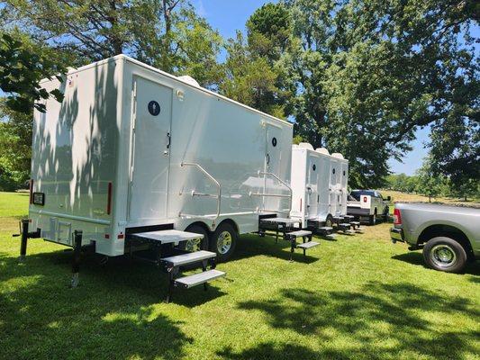 Restroom Trailer - 6 Station & 3 Station