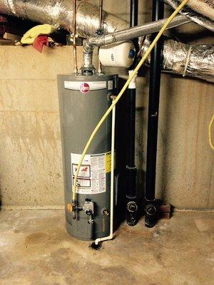 New water heater install