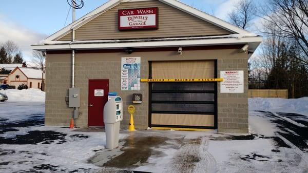 Our new drive through car wash