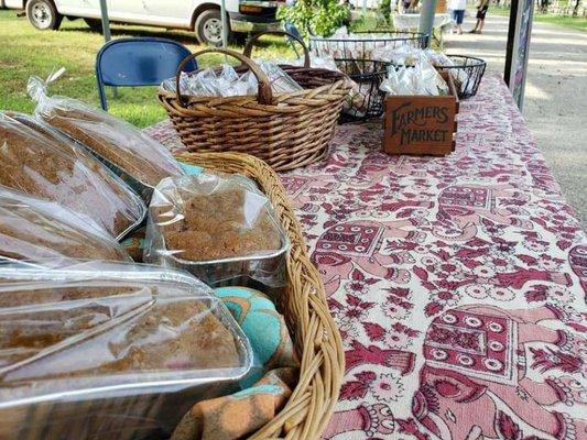 Bread and cookies