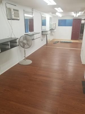 Commercial Salon flooring project