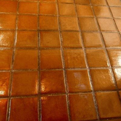 Saltillo tile floor, cleaned and sealed 11/12/2020