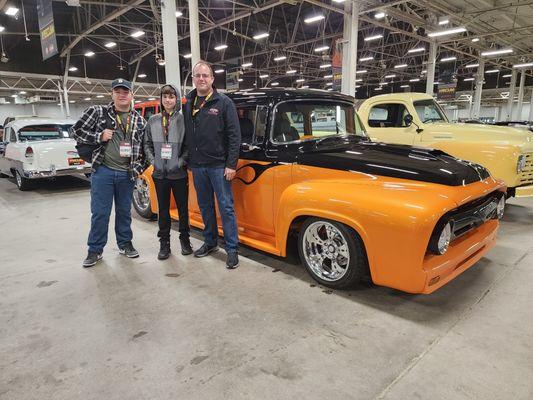 1954 Ford Custom Built and taken to Mecum