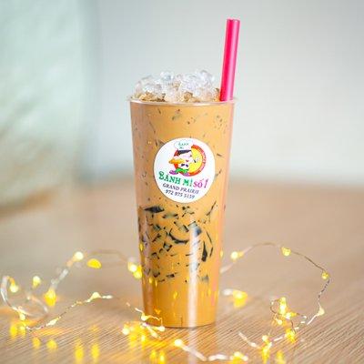 Cà Phê Sữa Đá và Thạch Jelly