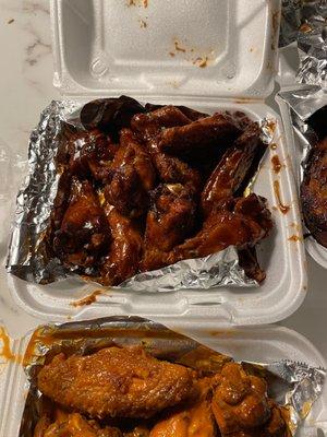 Grilled Hot Wings