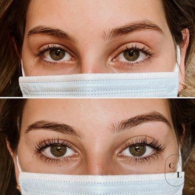 Lash Lift and Tint