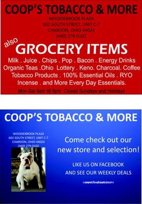 Coop's Tobacco & More