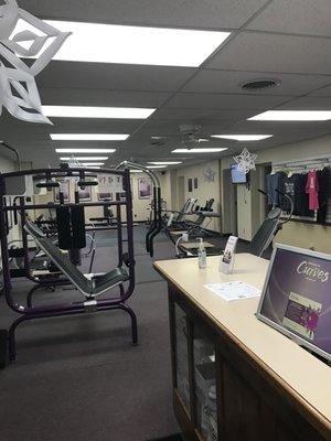 Come workout on our state of the art fitness equipment - specially designed for women!!