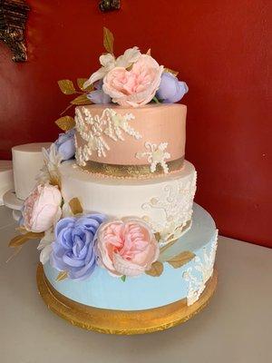 Quinceañera cake