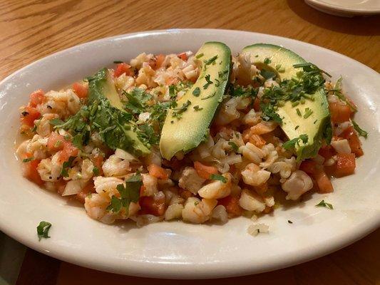 Shrimp ceviche