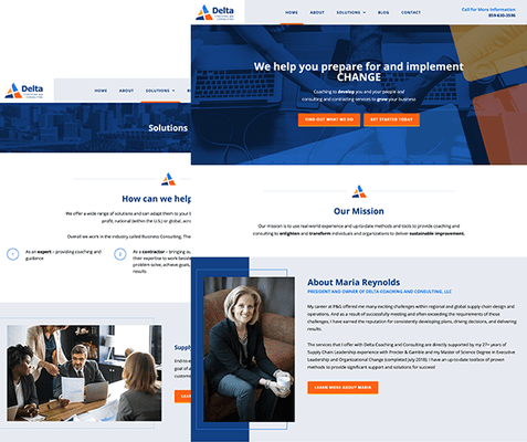 Web Design and Development done for a Cincinnati based firm.