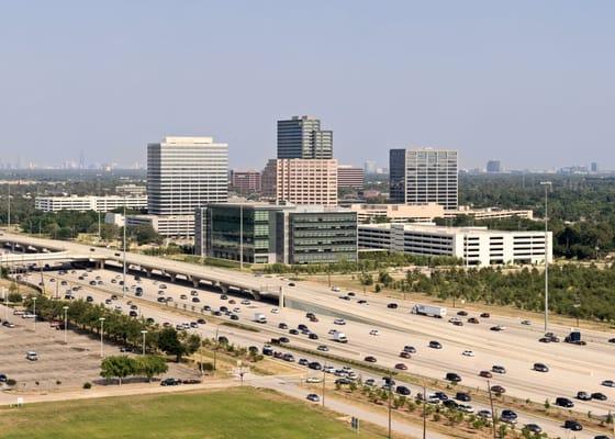 View of Houston's Energy Corridor..