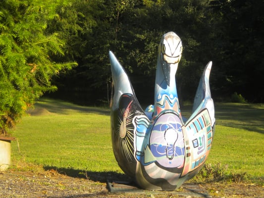 FESTIVAL OF SWANS in Hattiesburg. (Most are on the grounds of the Hattiesburg Zoo.)