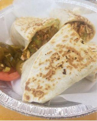 Try our new golden burrito