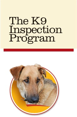 A visual inspection is only 30% accurate. Canine inspections can get to the bottom of your issue. Call us today for a K9! 1-877-987-7013