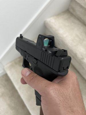 Trijicon RMR 2...top slide milled out by Heavy Machine