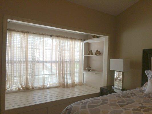 Master Bedroom Reading Area