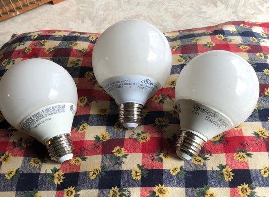 Light bulbs