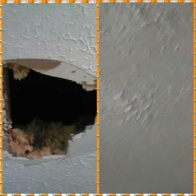 Ceiling patch job