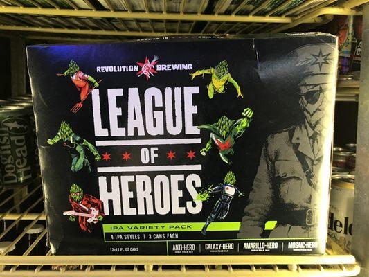 Now Available league of heroes 12pcks.!