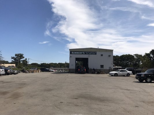 Kennedy's Auto Repair as seen from Main St.